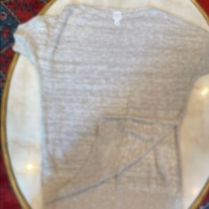 Oatmeal Short Sleeve sweater